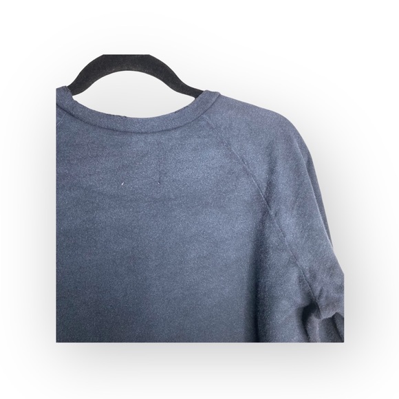 HTF: new UNIF ☻ Burn Me Weed Distressed Sweatshirt ☻ Flames ☻︎ Dirty Black ☻︎ M - Picture 14 of 17